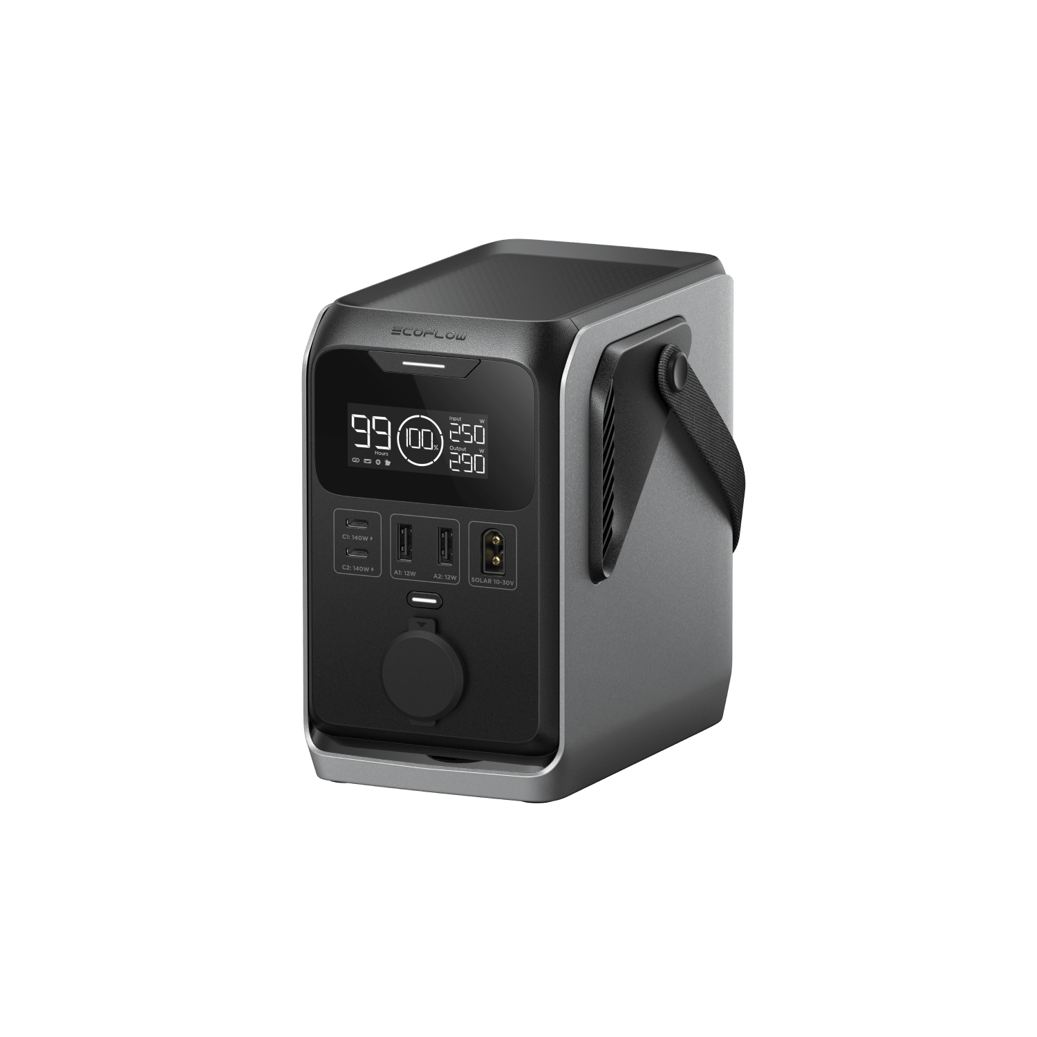 EcoFlow TRAIL 300 DC portable power station, exact manufacturer rendering
