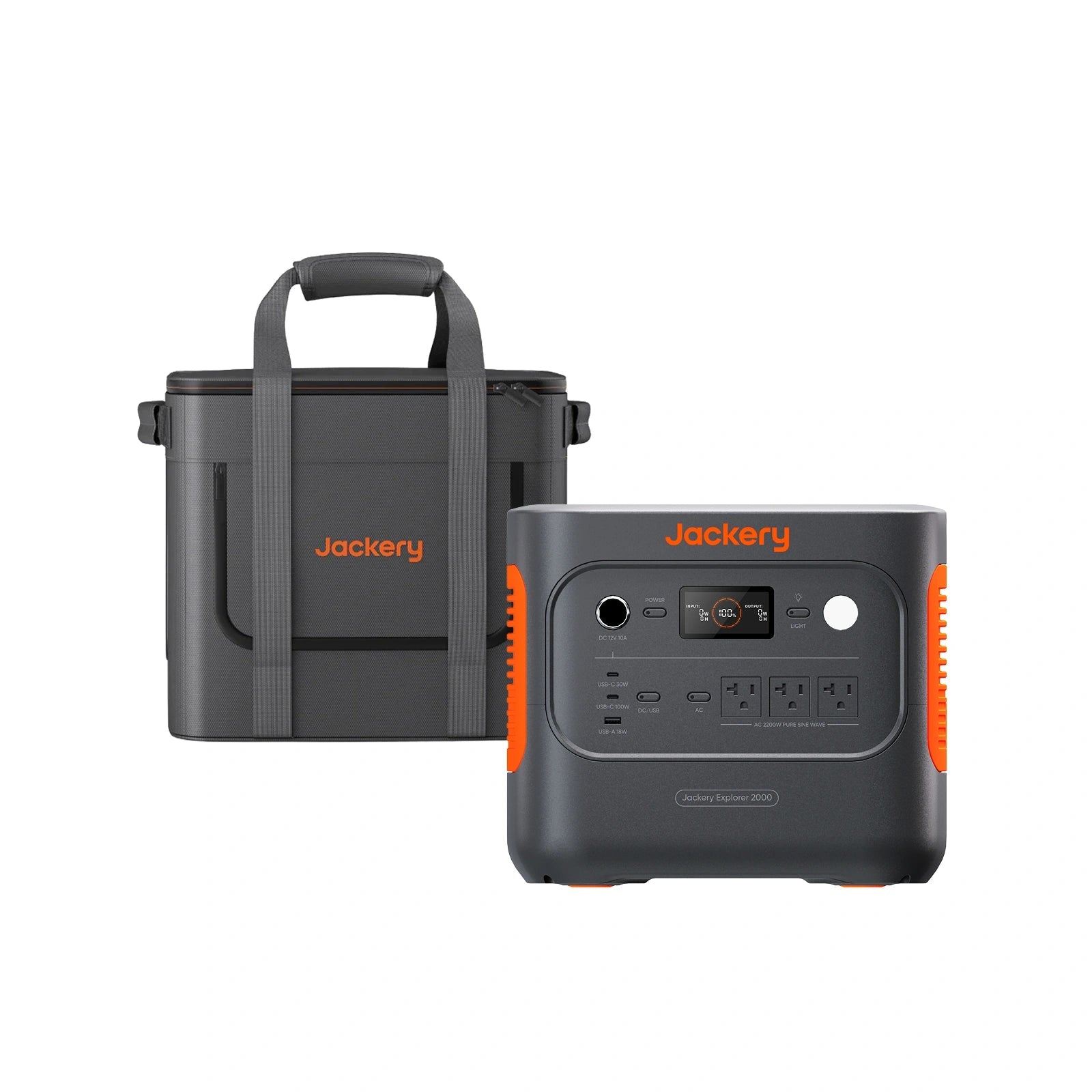 Explorer 2000 v2 station shown beside its Extreme Guard bag