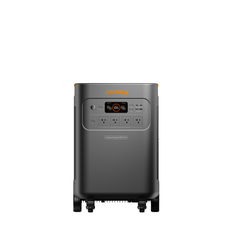 Jackery Explorer 5000 Plus (refurbished) official product rendering; exact components are specified by the selected SKU.