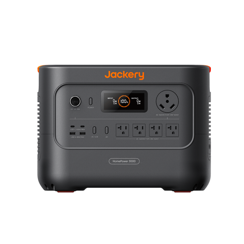 Jackery Homepower 3000 Refurbished official manufacturer CGI; not a photograph of a tested sample.