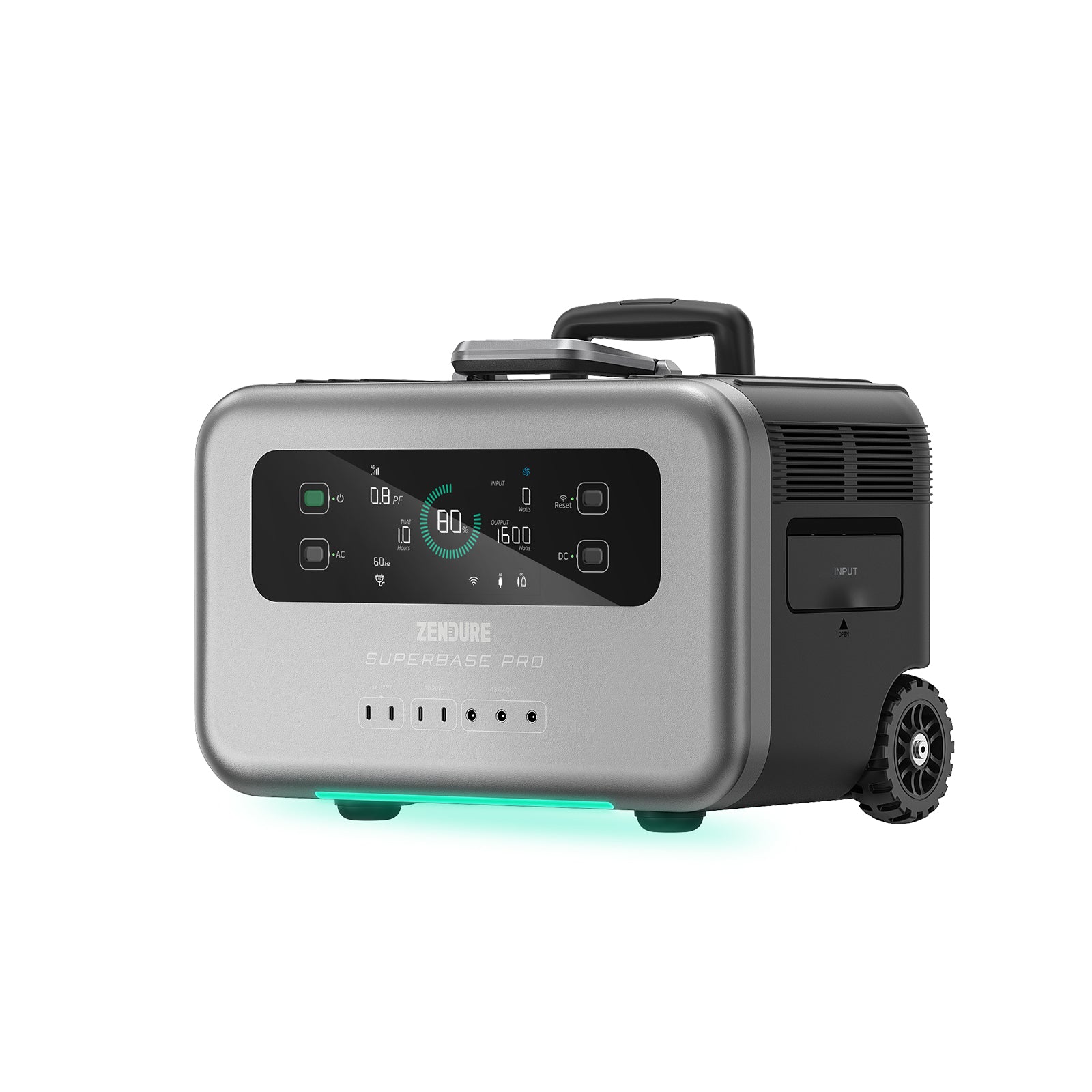 Zendure SuperBase Pro SBP1500 manufacturer rendering, selected from the U.S. product page variant gallery; the exact battery capacity is identified by variant record, not by appearance.